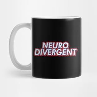 Neurodivergent text typography | Morcaworks Mug